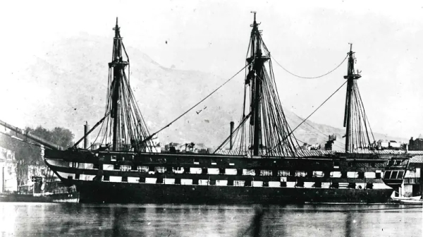 Article La traversée du Navarin du 28 décembre 1878 au 11 mai 1879 - photo du Navarin